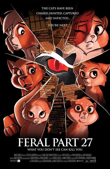 Feral #27 (Cover B — Trish Forstner, Allen Passalaqua, Tony Fleecs (Urban Legends Homage Var))