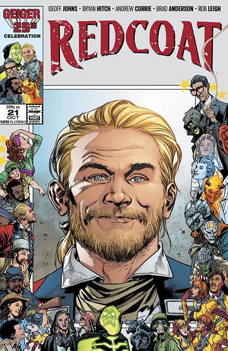 Redcoat #21 (Cover B — Bryan Hitch, Brad Anderson (Geiger #25 Anniversary Var))
