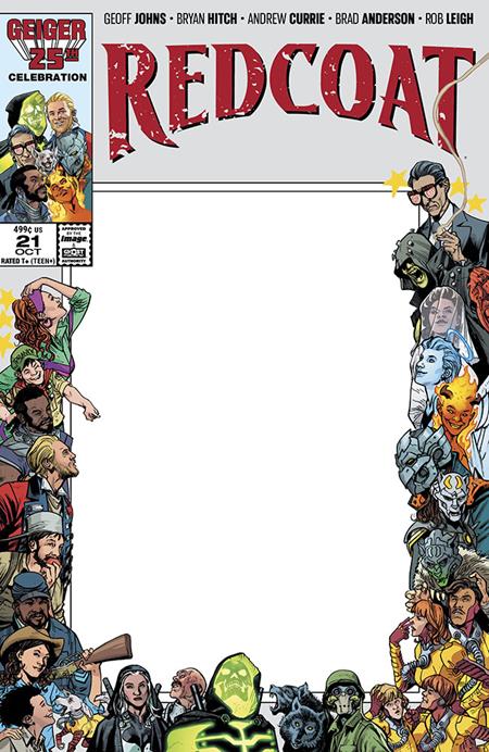 Redcoat #21 (Cover C — Blank Sketch (Blank Sketch))