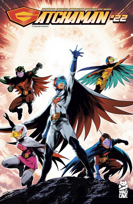Gatchaman #22 (Cover B — Marika Cresta, Carlos Lopez)
