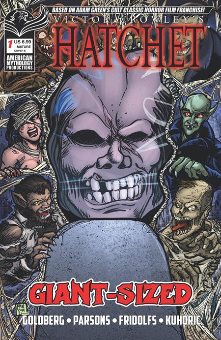 Giant Sized Hatchet Halloween #1 (Cover E — Gabriel Mangum)