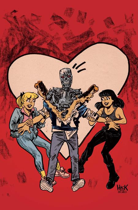 Archie Vs. The Terminator #2 (Cover F — Robert Hack (Virgin))