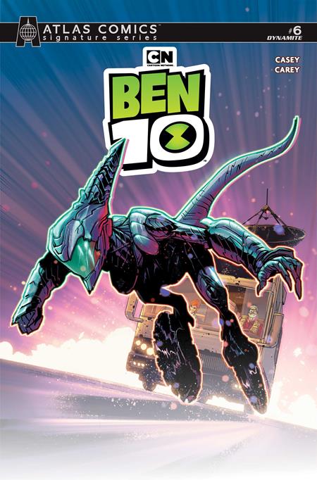 Ben 10 #6 (Cover I — Robert Carey (Signed))