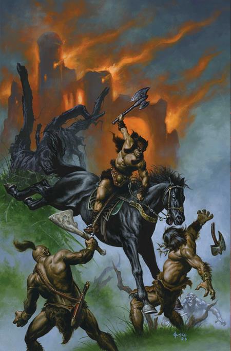 Fire And Ice: Darkwolf #5 (Cover G — Joe Jusko (Virgin))
