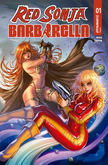 Red Sonja / Barbarella #1 (Cover B — Collette Turner)