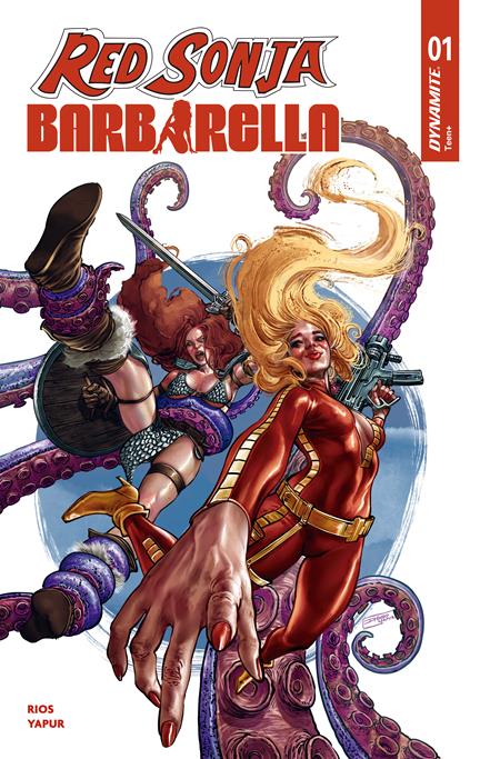 Red Sonja / Barbarella #1 (Cover C — Diego Yapur)