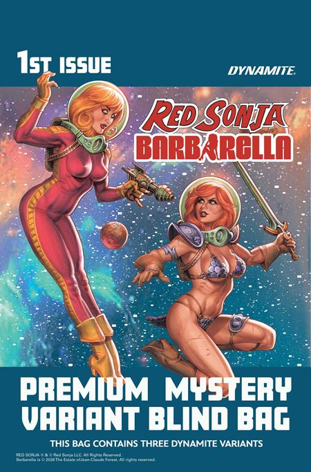 Red Sonja / Barbarella #1 (Cover K — Premium Mystery Blind Bag (Premium Mystery Blind Bag))