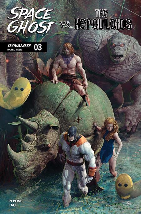 Space Ghost Vs. The Herculoids #3 (Cover D — Bjorn Barends)