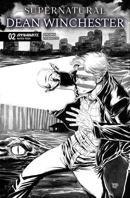 SUPERNATURAL DEAN WINCHESTER #2 (Cover K — Drew Moss Line Art Virgin)