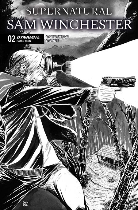 SUPERNATURAL SAM WINCHESTER #2 (Cover K — F Drew Moss Line Art Virgin)
