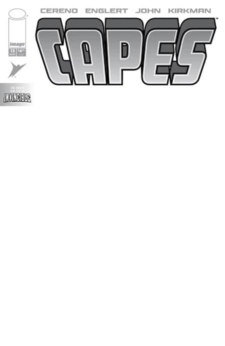 Invincible Universe Capes #13 (Cover F — Blank Sketch (Blank Sketch Var))