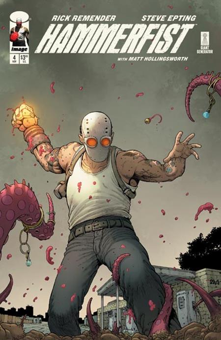 Hammerfist #4 (Cover B — Andre Lima Araujo)