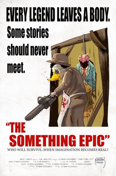 Something Epic #17 (Cover B — Szymon Kudranski (Texas Chainsaw Massacre Homage Var))