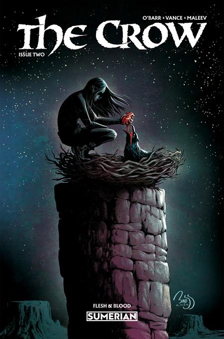 The Crow: Flesh & Blood #2 (Cover B — Daniel Bayliss)