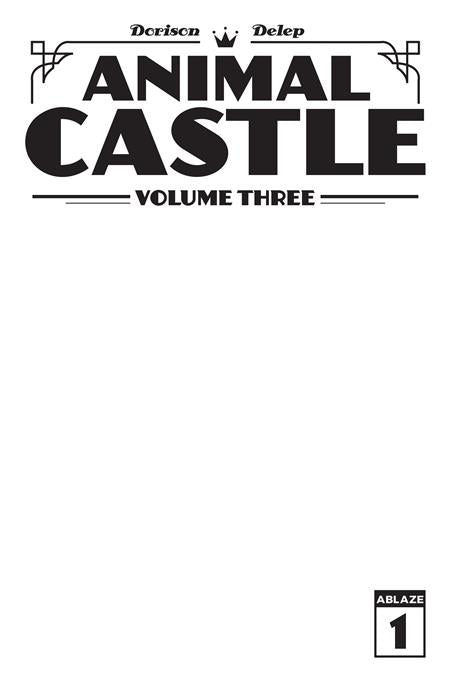 Animal Castle #1 (Cover B — Blank Sketch (Blank Sketch))