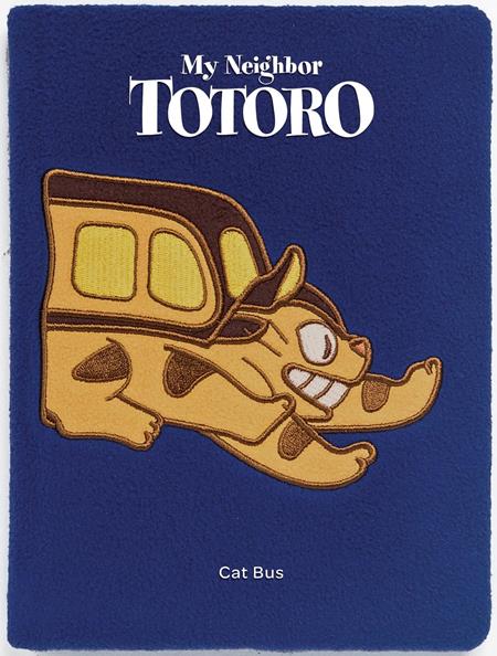 Studio Ghibli My Neighbor Totoro: Cat Bus Plush Journal HC