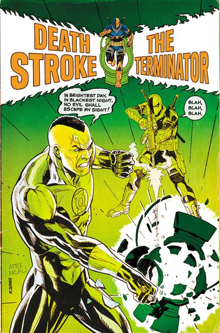 Deathstroke The Terminator #10 (Cover B — Mitch Gerads (Cardstock))