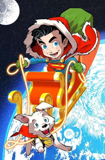 Superman #45 (Cover F — Dan Mora (Dan Mora Holiday Cardstock))