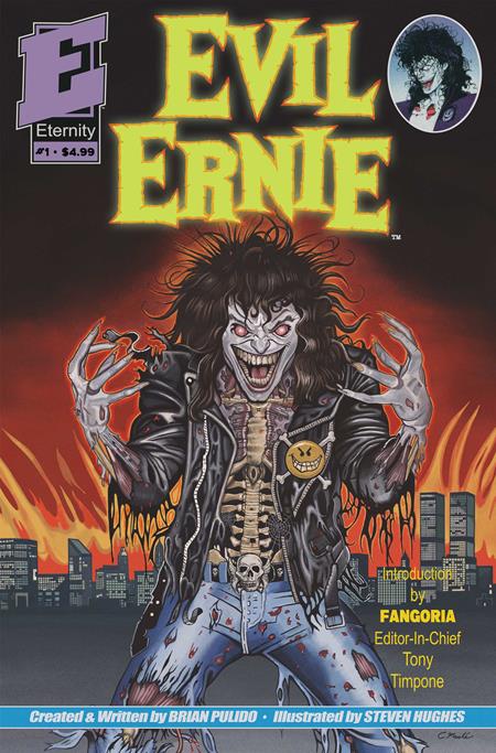 Evil Ernie 30th Anniversary Facsimile Edition #1 (Cover C — Eric Mache (Glow in the dark))