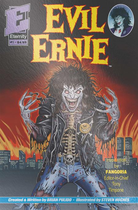 Evil Ernie 30th Anniversary Facsimile Edition #1 (Cover E — Eric Mache (Metal Premium))