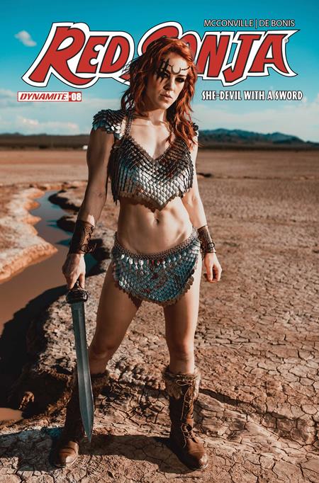 Red Sonja: She-Devil With A Sword #8 (Cover E — Cosplay - Molly Stewart)