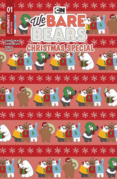 We Bare Bears Christmas Special #1 (Cover C — Wrapping Paper)