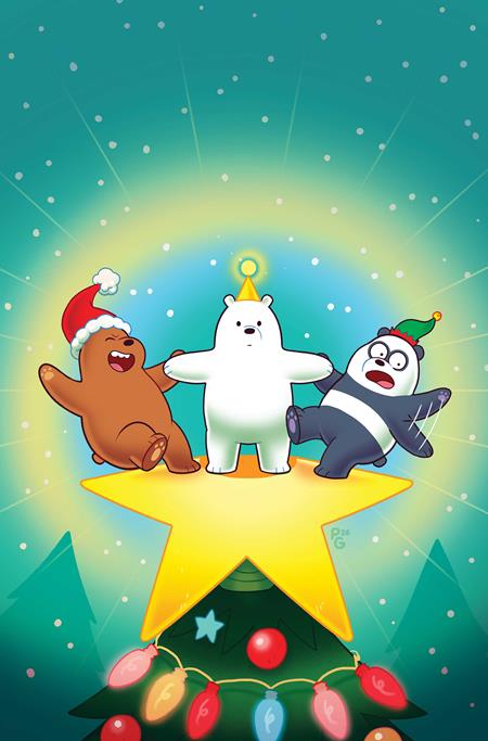 We Bare Bears Christmas Special #1 (Cover F — Paulina Ganucheau (LTD Virgin))
