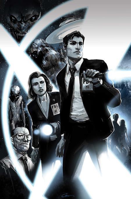 X-Files (2026) #1 (Cover J — Clayton Crain (Metal Premium))