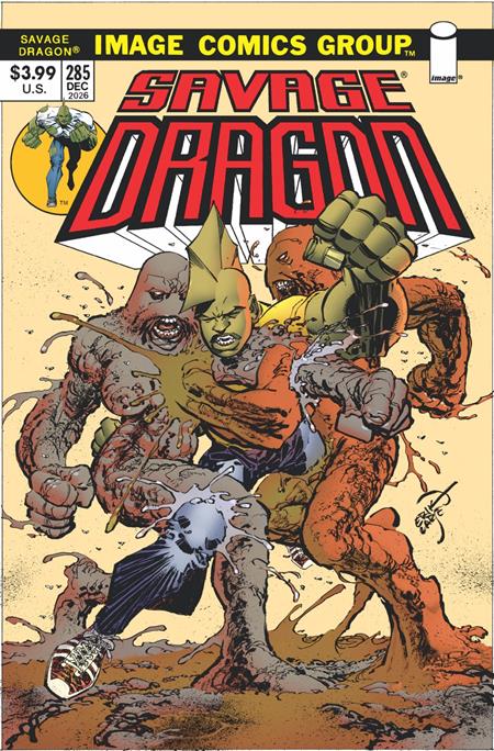Savage Dragon #285 (Cover B — Erik Larsen (Retro))