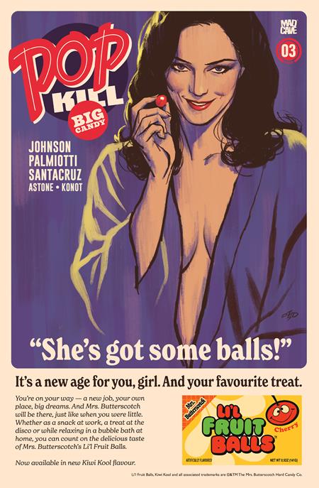 Pop Kill: Big Candy #3 (Cover B — Michael Cho)
