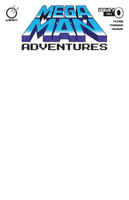 Mega Man Adventures #0 (Cover D — Blank Sketch)