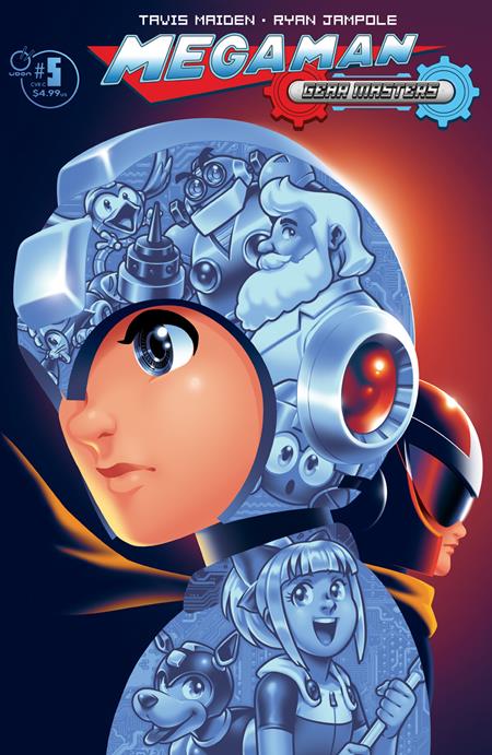 Mega Man Gear Masters #4 (Cover C — Jorge M Velez)