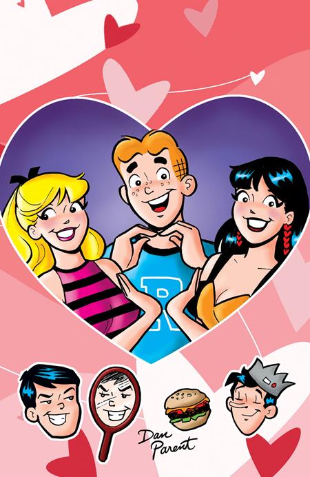 Betty and Veronica's Valentine's Spectacular! #1 (Cover D — Dan Parent (Foil Full Art))