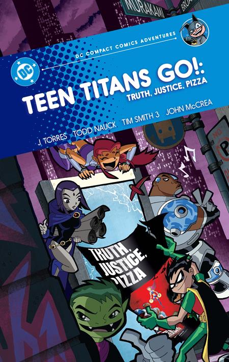 Teen Titans Go! Truth Justice Pizza DC Compact Comics Adventures TP