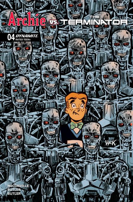 Archie Vs. The Terminator #4 (Cover C — Robert Hack)