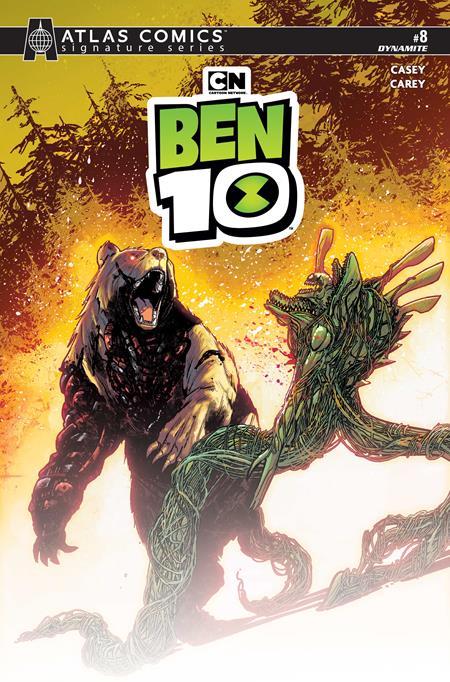 Ben 10 #8 (Cover H — Robert Carey (Signed Atlas Edition))