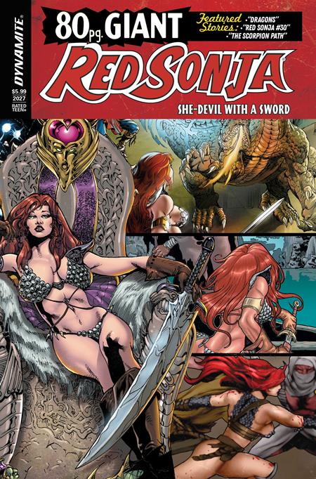 Red Sonja 80-Page Giant #1 (Cover B — Roberto Castro (Retro))
