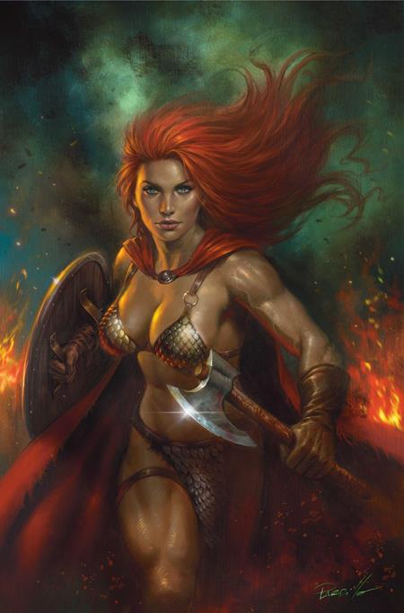 Red Sonja: She-Devil With A Sword #9 (Cover F — Lucio Parrillo (Metal Premium))