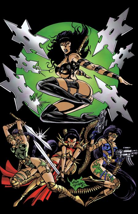 Jade Warriors #4 (Cover C — Mike Deodato (Spark In The Dark))