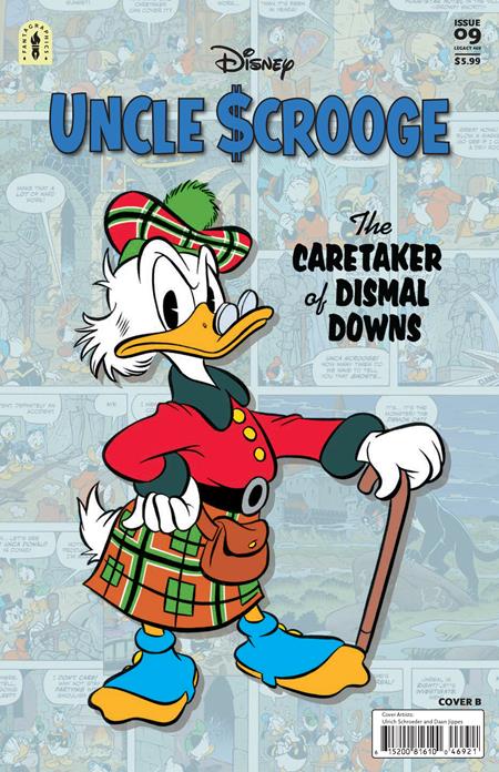 Uncle Scrooge Legacy #469 Caretaker of Dismal Downs (Cover B — Daan Jippes, Ulrich Schroeder)