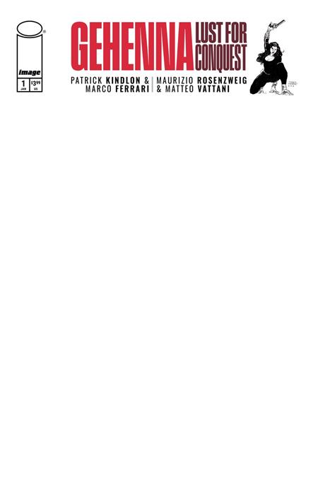 Gehenna: Lust For Conquest #1 (Cover G — Blank Sketch (Blank Sketch))