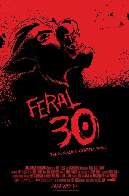 Feral #30 (Cover B — Tony Fleecs, Trish Forstner (30 Days Of Night Homage))