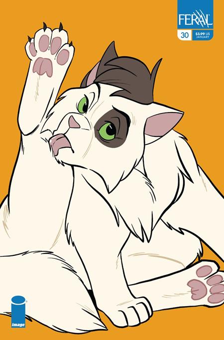 Feral #30 (Cover C — Trish Forstner (Character Spotlight))