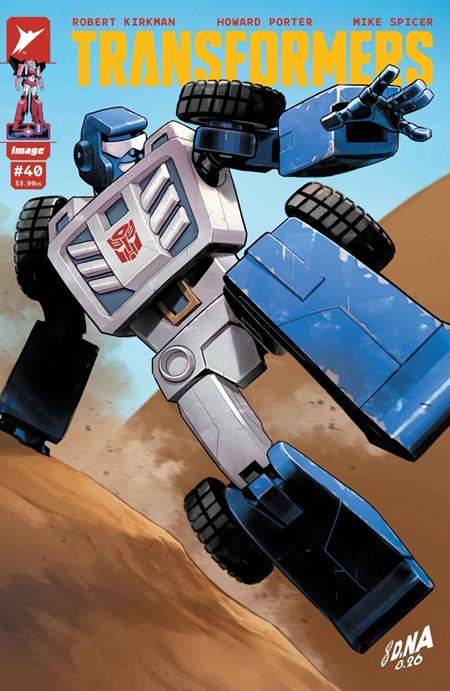 Transformers #40 (Cover C — David Nakayama)