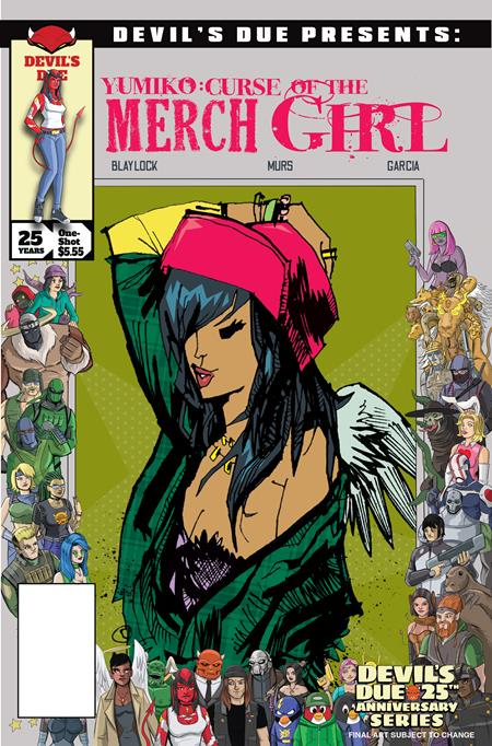 Devil's Due Presents: Yumiko: Curse of the Merch Girl #1 (Cover C — Jim Mahfood, Josh Blaylock (Homage))