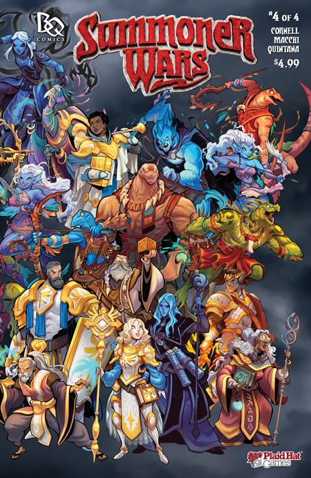 Summoner Wars #4 (Cover B — Martin Abel, David Richards, Justin Zimmerman (Group Art))