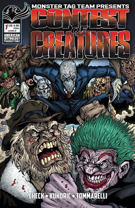 Contest of Creatures #1 (Cover B — Puis Calzada)