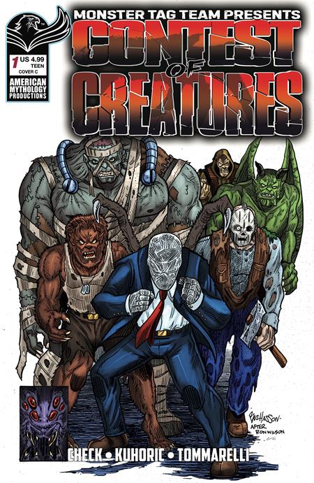 Contest of Creatures #1 (Cover C — Buz Hasson)