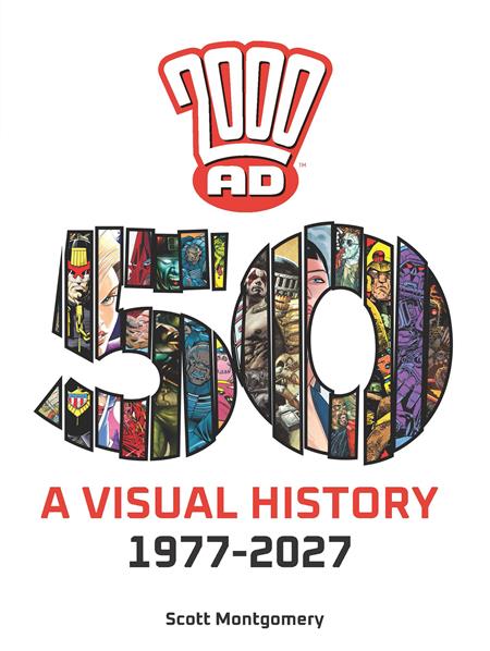 2000 AD: A Visual History 1977-2027 HC 50th Anniversary Celebration