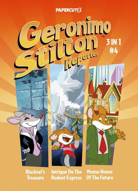 Geronimo Stilton Reporter 3 in 1 TP #4